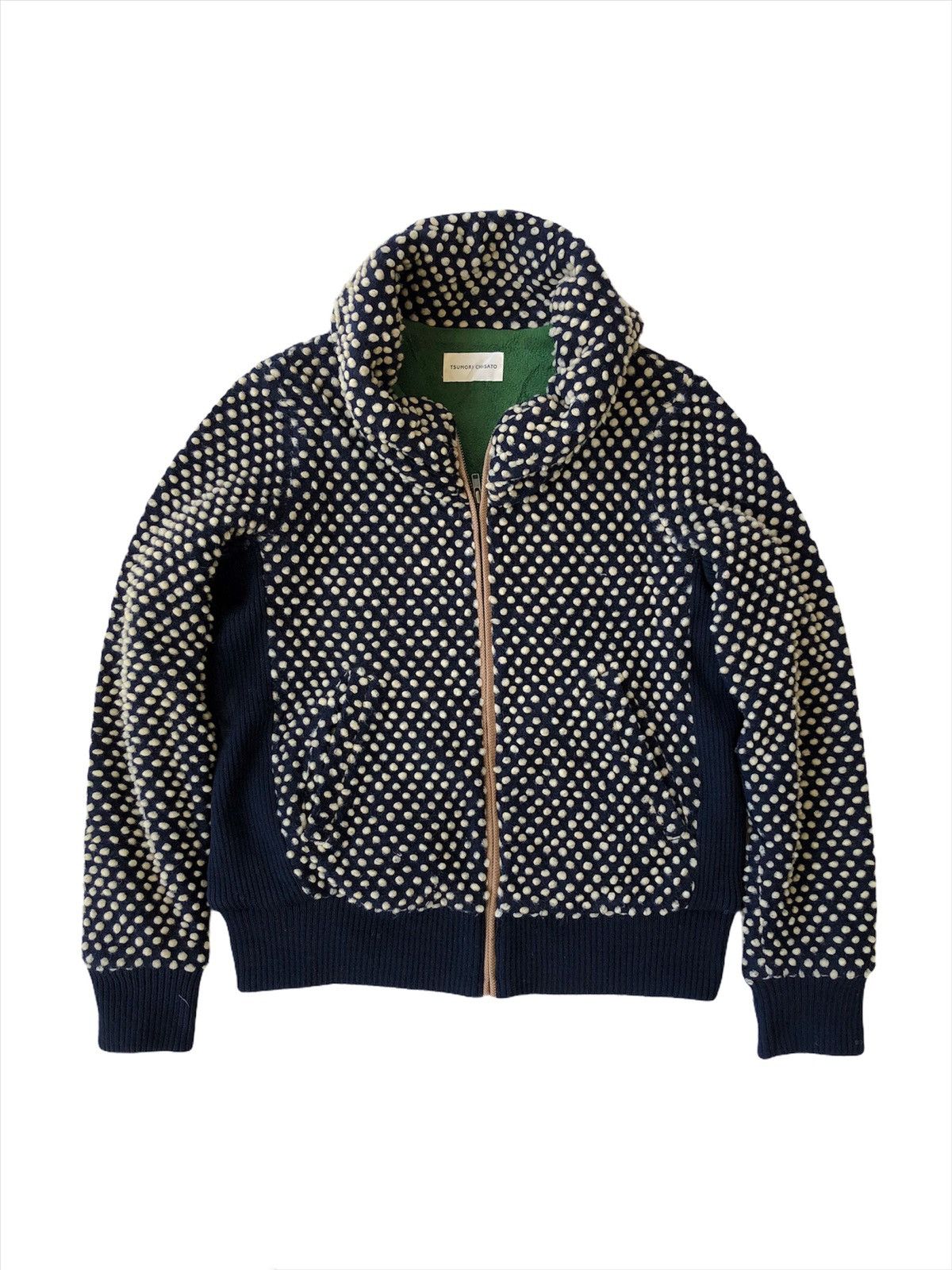 GRAIL🔥Tsumori Chisato Polka Dot Embossed Sweater