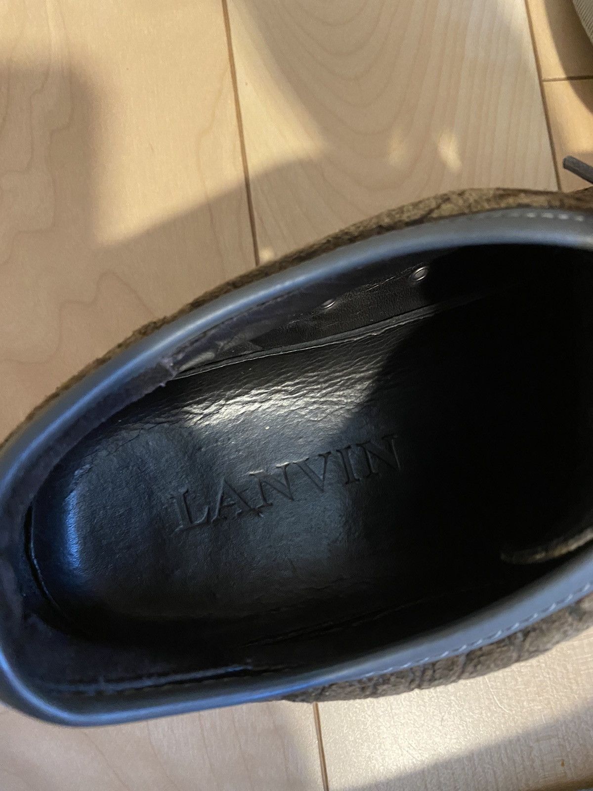 Lanvin Lanvin low top sneakers - sz. UK6/US7 Size US 7 / EU 40 - 3 Thumbnail