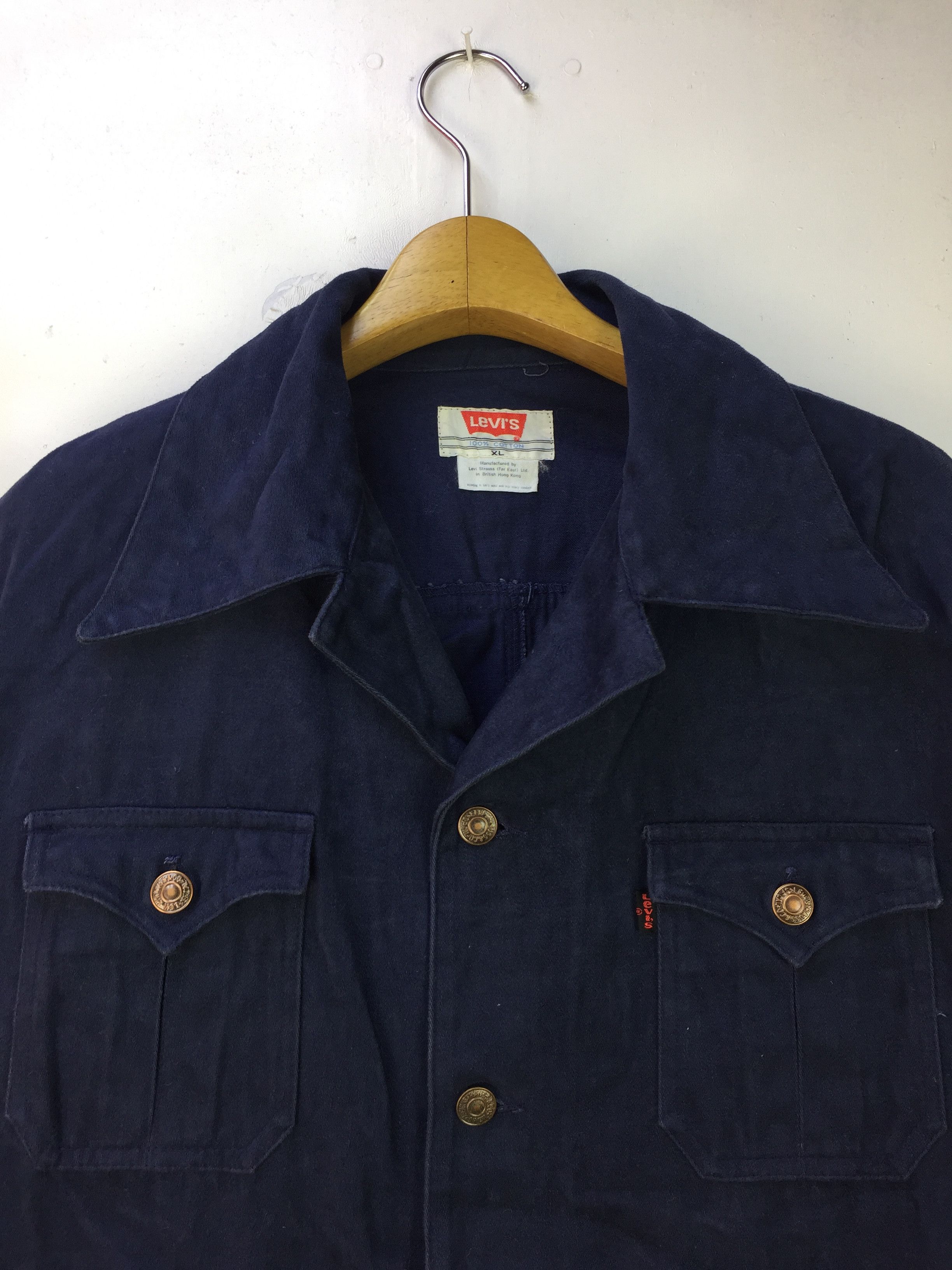 Levi's VINTAGE 80/90s LEVI'S SAFARI JACKET Size US XL / EU 56 / 4 - 3 Thumbnail