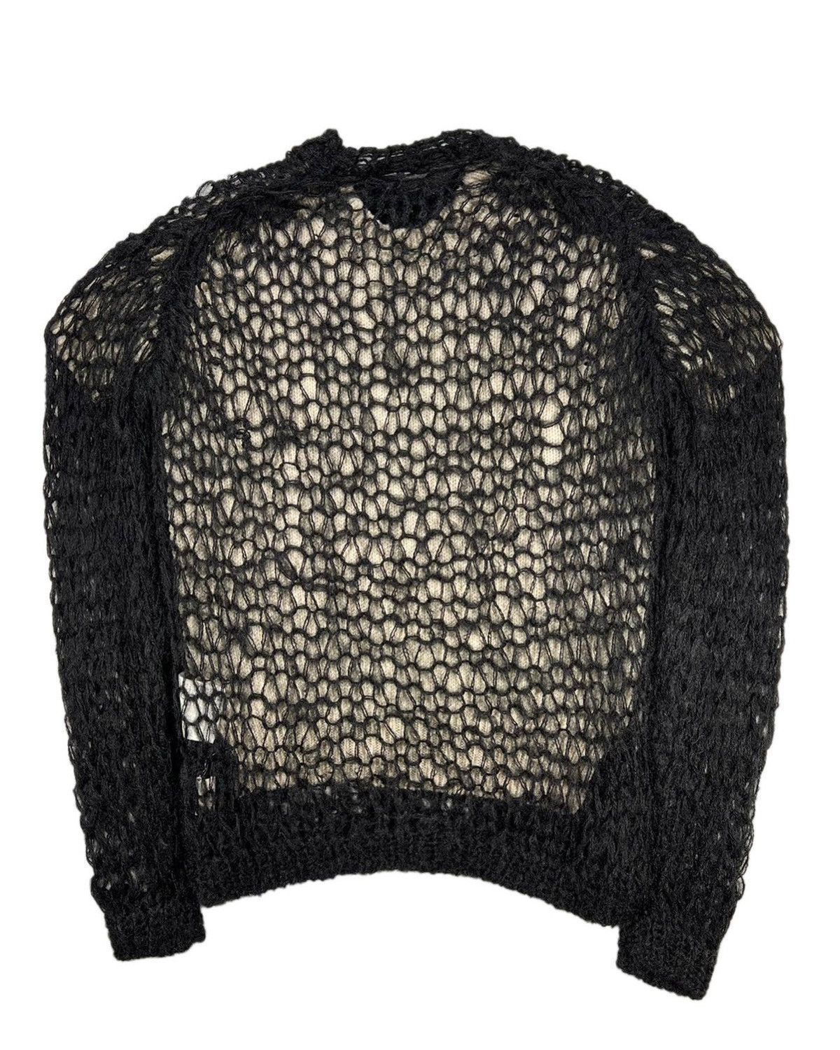 Comme des Garcons AD2019 Double Layer Mohair Sweater Size US S / EU 44-46 / 1 - 2 Thumbnail