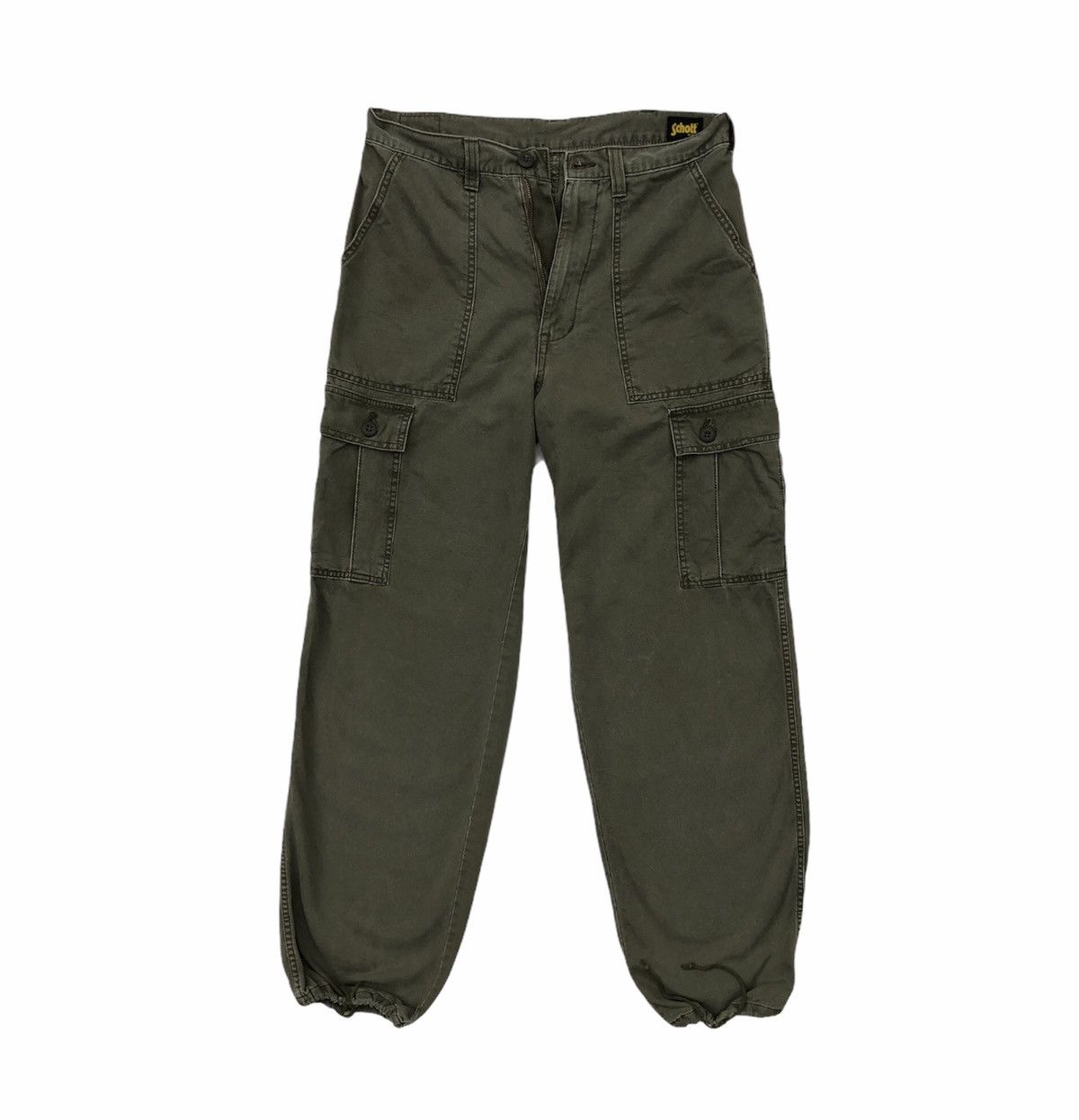 Schott Vintage Schott Multi Pocket Baggy Cargo Pants Size US 29 - 1 Thumbnail