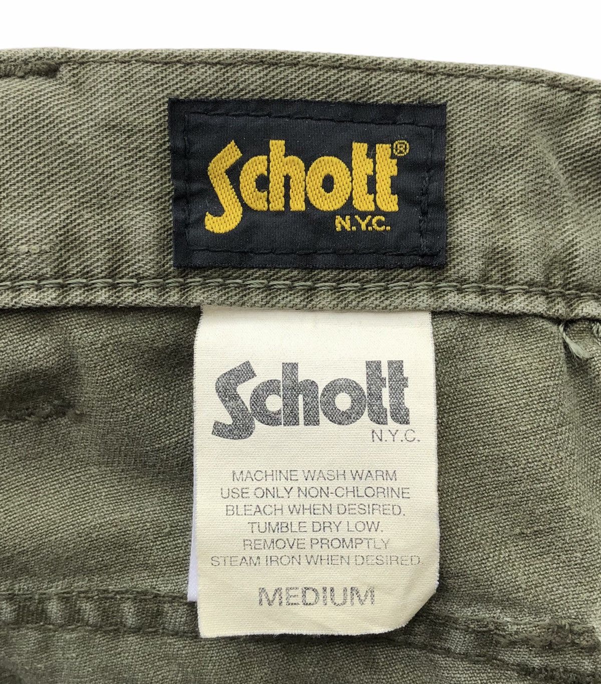 Schott Vintage Schott Multi Pocket Baggy Cargo Pants Size US 29 - 21 Thumbnail