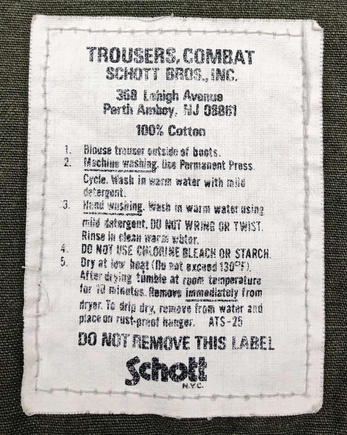 Schott Vintage Schott Multi Pocket Baggy Cargo Pants Size US 29 - 20 Thumbnail