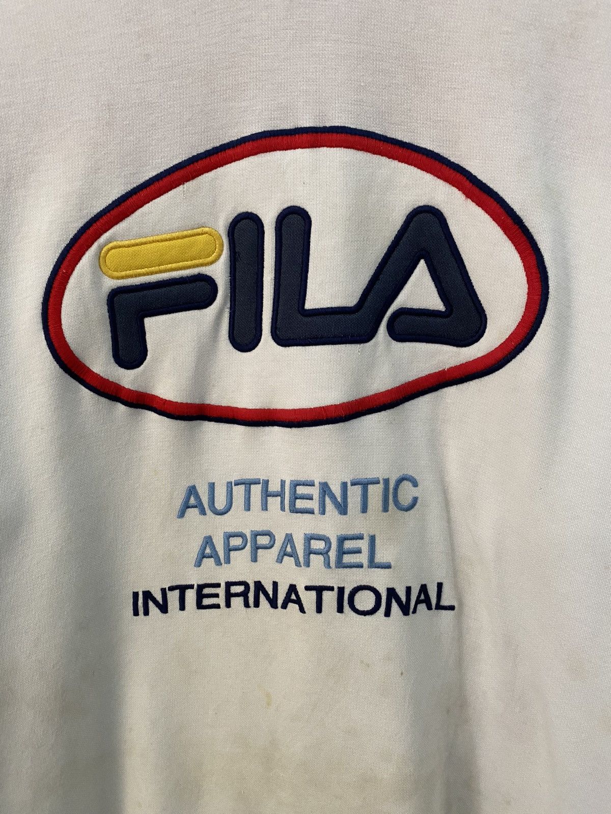 Bjorn Borg × Fila × Vintage Vintage Fila Big Logo Sweatshirt Size US M / EU 48-50 / 2 - 3 Thumbnail