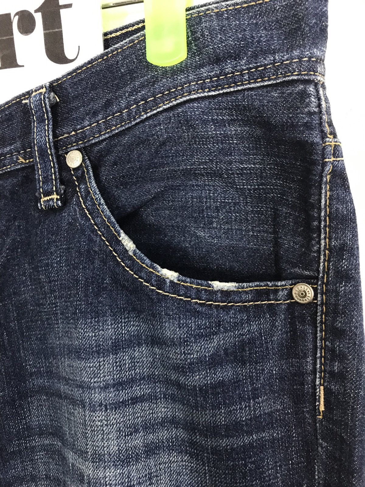 Levi's Vintage Clothing Vintage Levi’s Design Buckle Back Jeans style Size US 32 / EU 48 - 5 Thumbnail