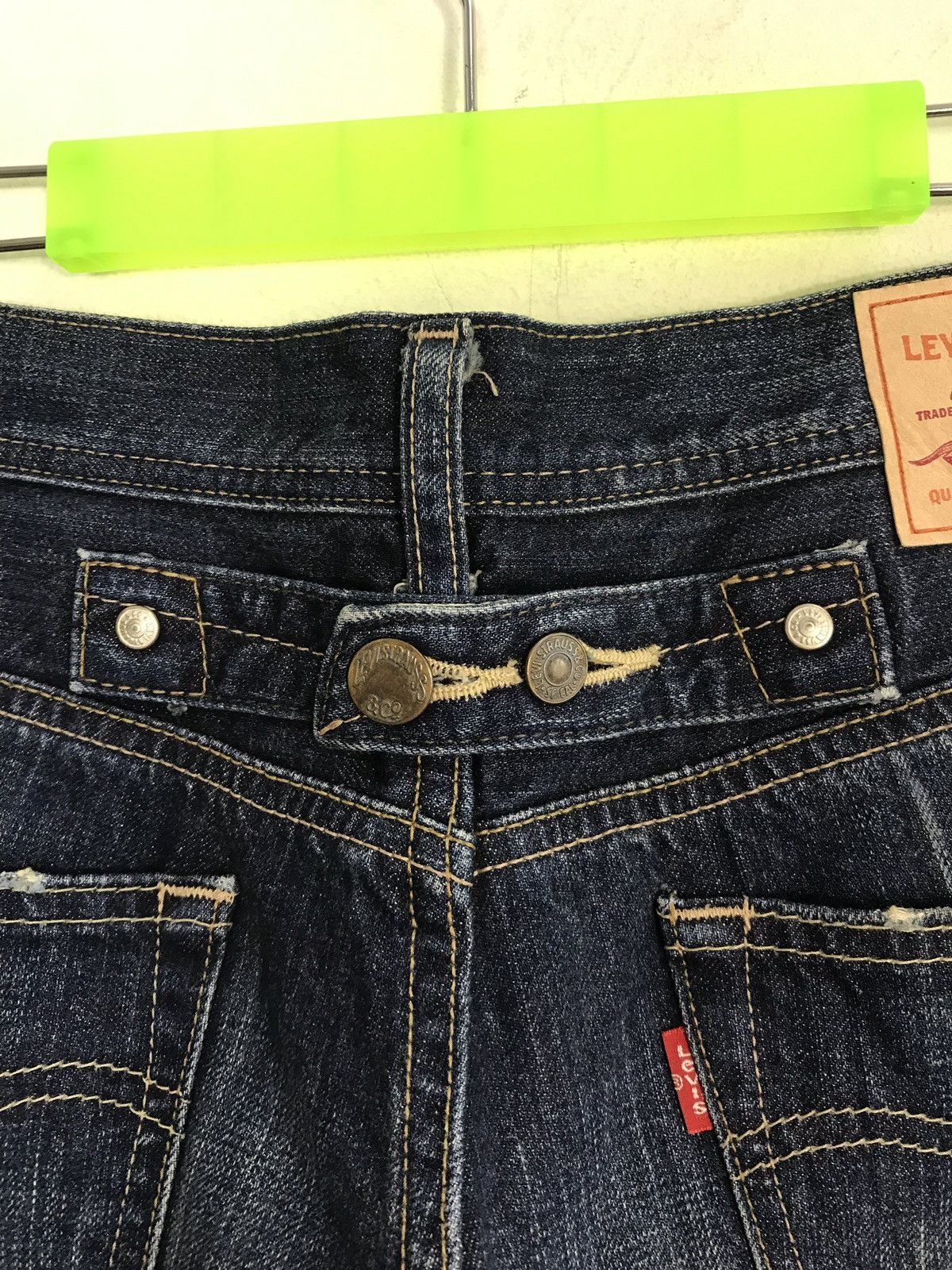 Levi's Vintage Clothing Vintage Levi’s Design Buckle Back Jeans style Size US 32 / EU 48 - 13 Thumbnail