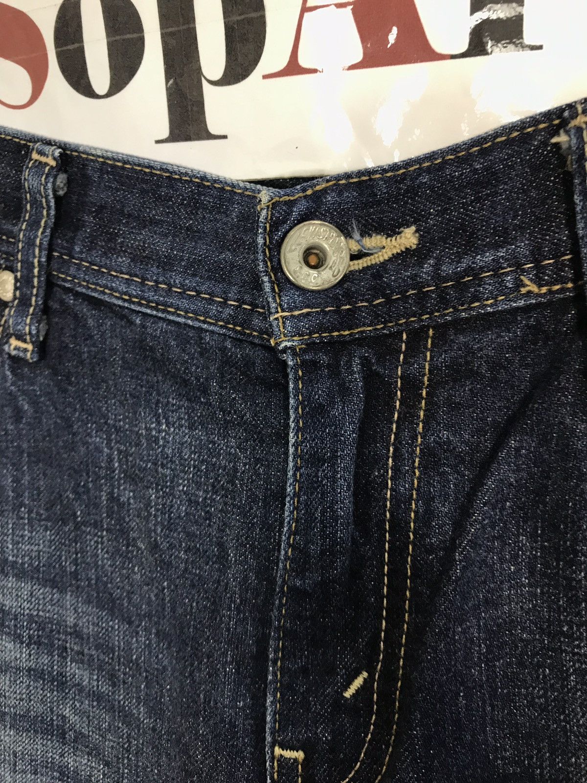 Levi's Vintage Clothing Vintage Levi’s Design Buckle Back Jeans style Size US 32 / EU 48 - 6 Thumbnail