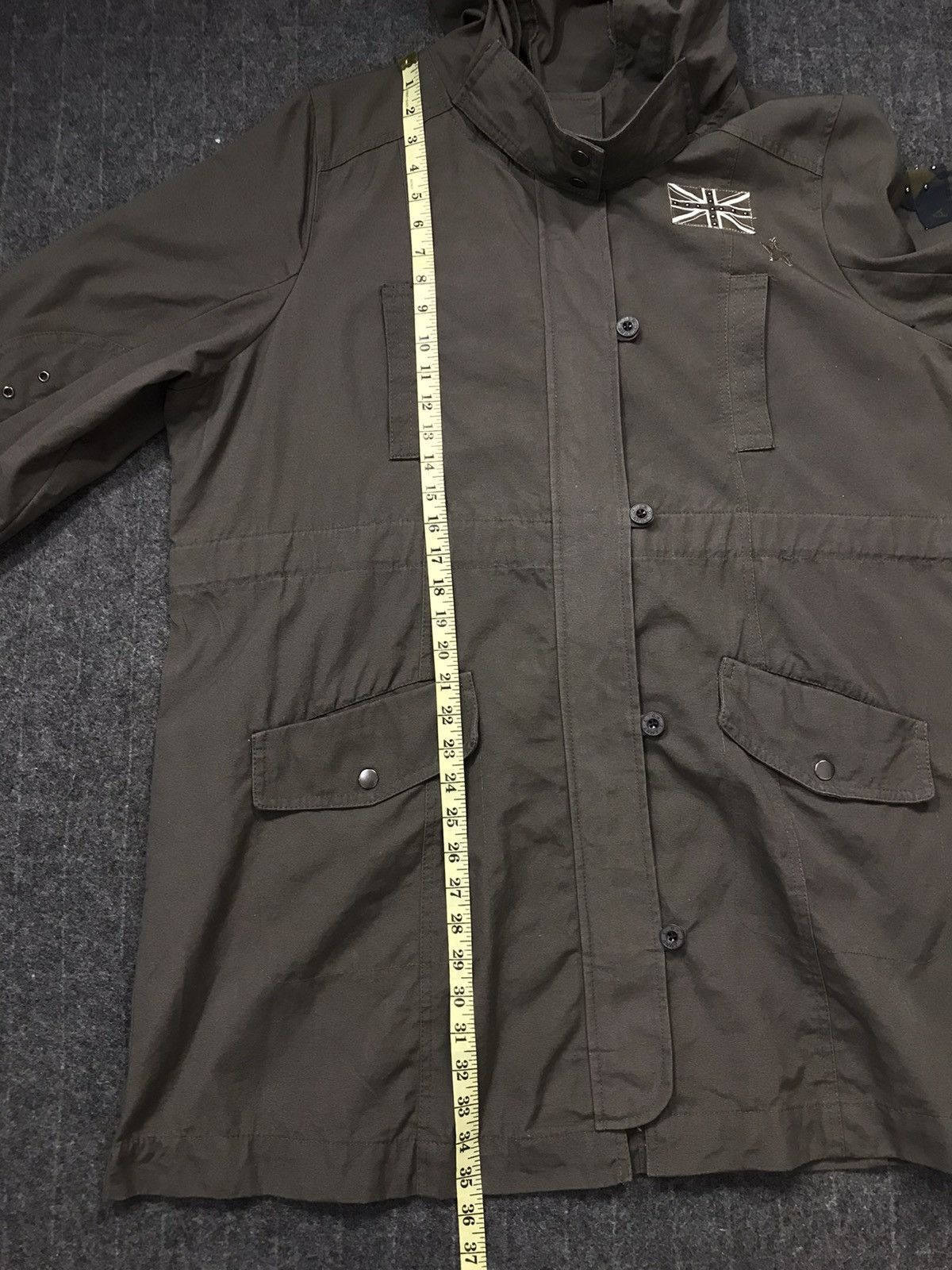 Japanese Brand × Vintage Vintage Active Wear Parka Zipper Hoodie Design Size US XXL / EU 58 / 5 - 13 Thumbnail