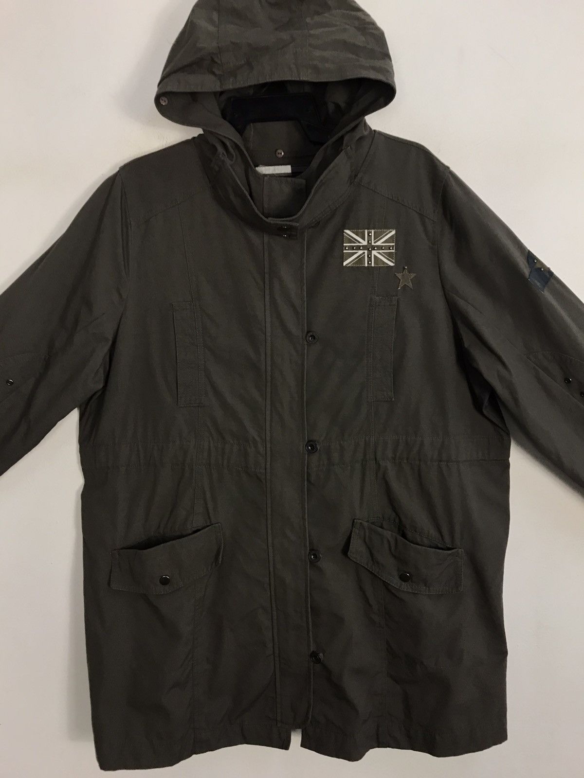 Japanese Brand × Vintage Vintage Active Wear Parka Zipper Hoodie Design Size US XXL / EU 58 / 5 - 3 Thumbnail