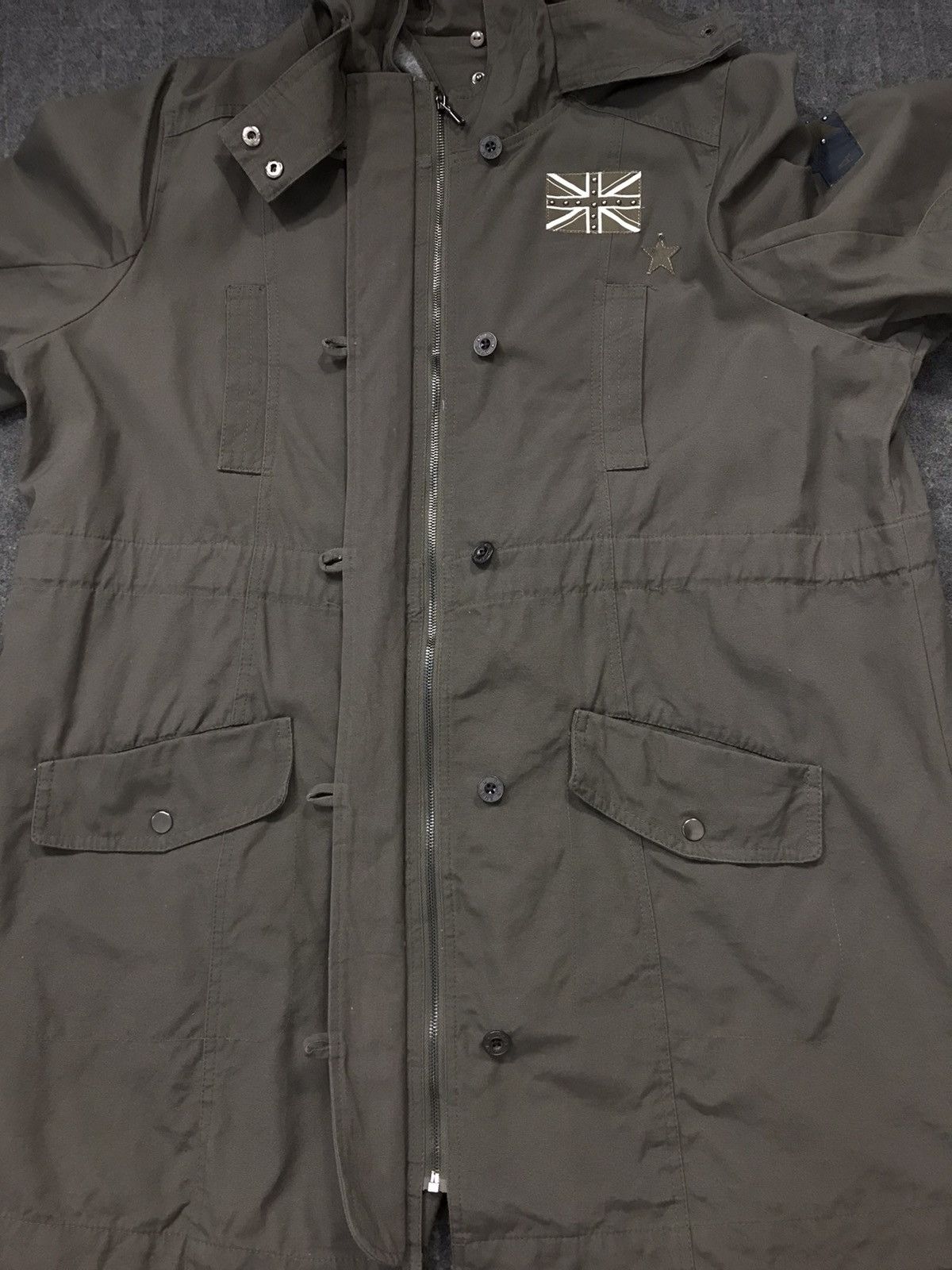 Japanese Brand × Vintage Vintage Active Wear Parka Zipper Hoodie Design Size US XXL / EU 58 / 5 - 6 Thumbnail