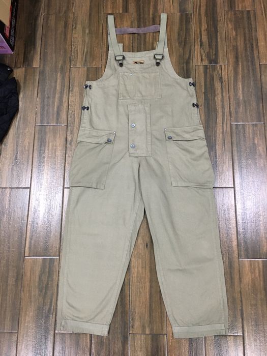 Nigel Cabourn Nigel Cabourn x Lybro Naval Dungaree Cotton Ripstop