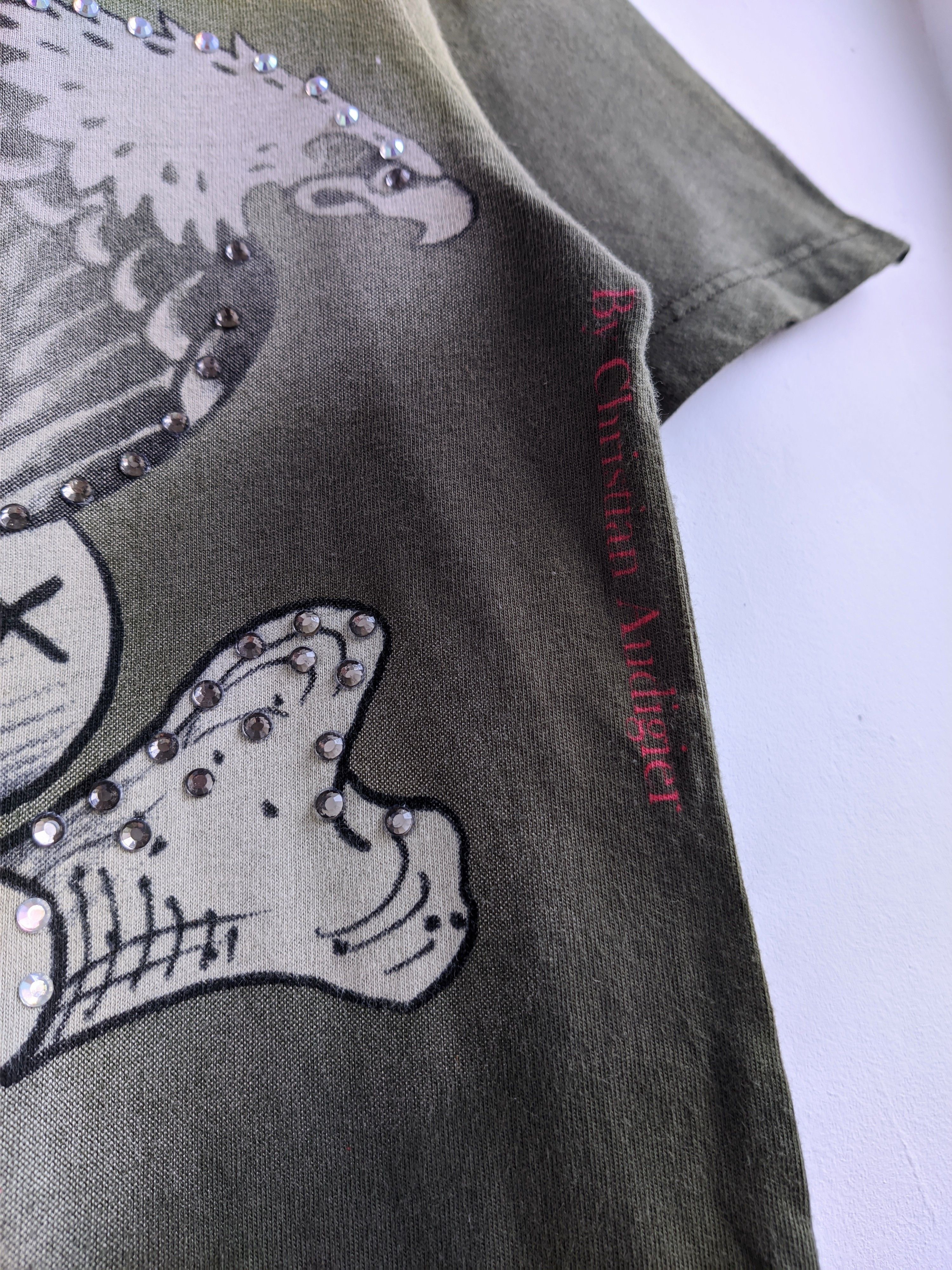 Ed Hardy Ed Hardy tshirt big logo vintage y2k Size S / US 4 / IT 40 - 7 Thumbnail