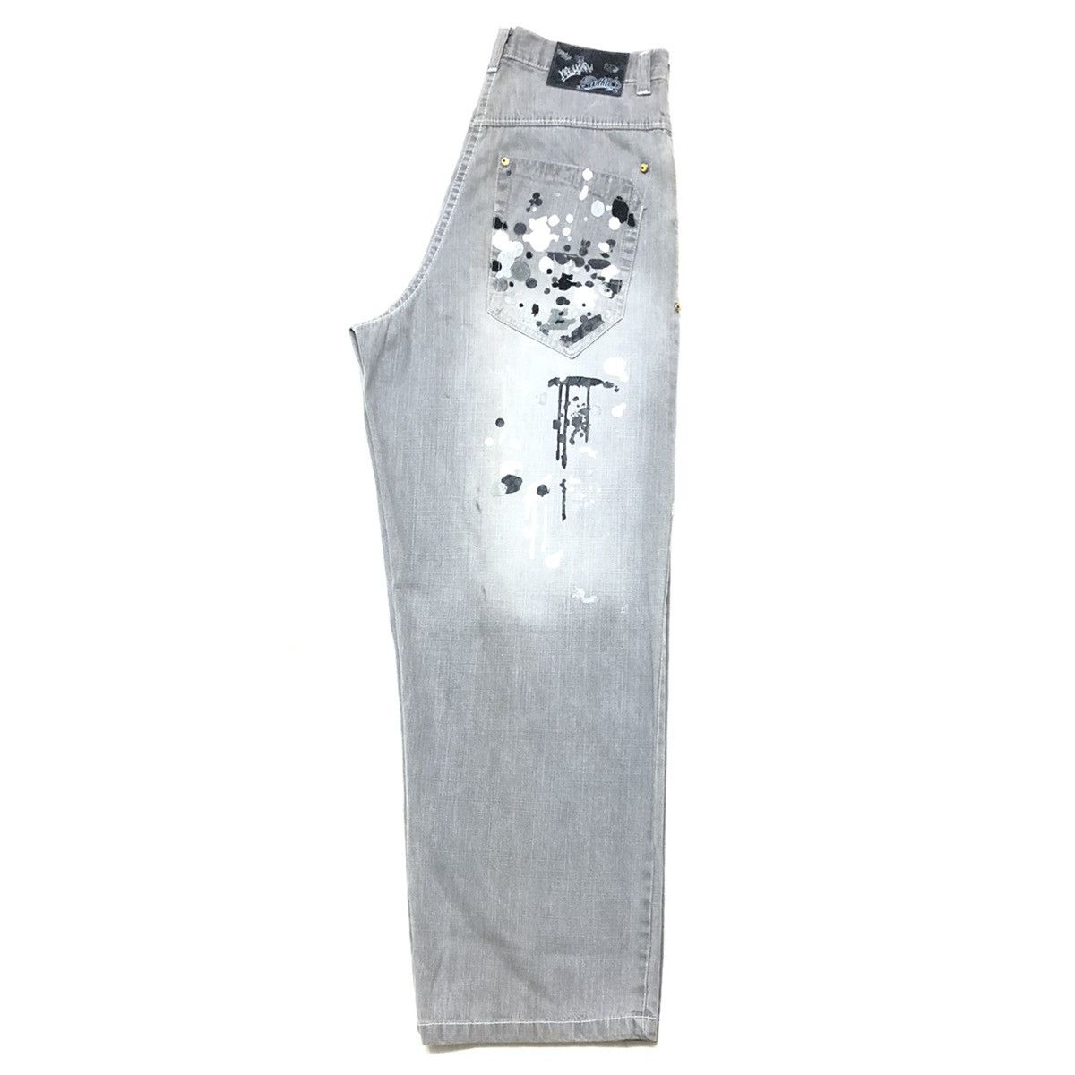 Southpole Vintage Southpole Splash Painter Baggy/Loose Denim Size US 36 / EU 52 - 16 Thumbnail