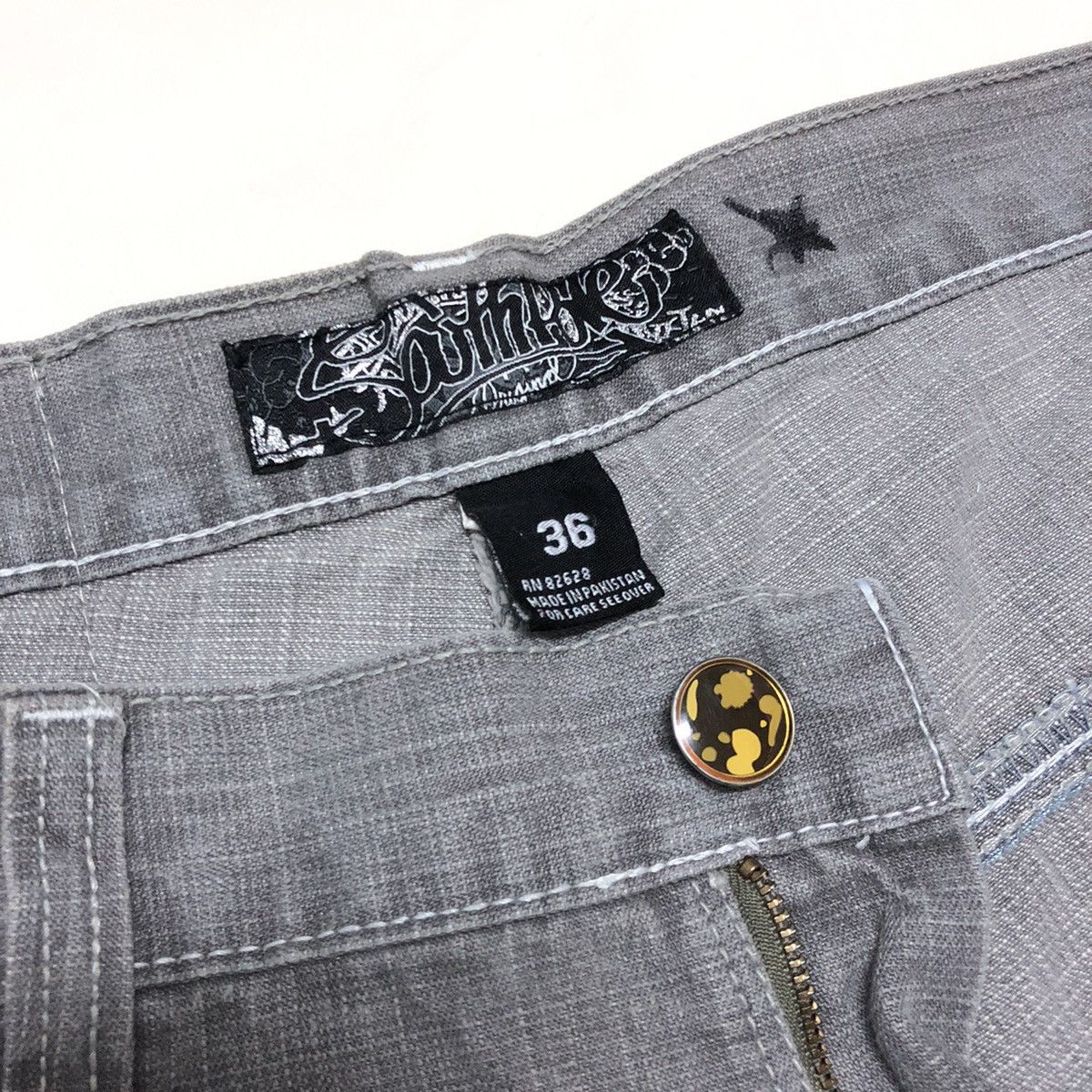 Southpole Vintage Southpole Splash Painter Baggy/Loose Denim Size US 36 / EU 52 - 2 Thumbnail