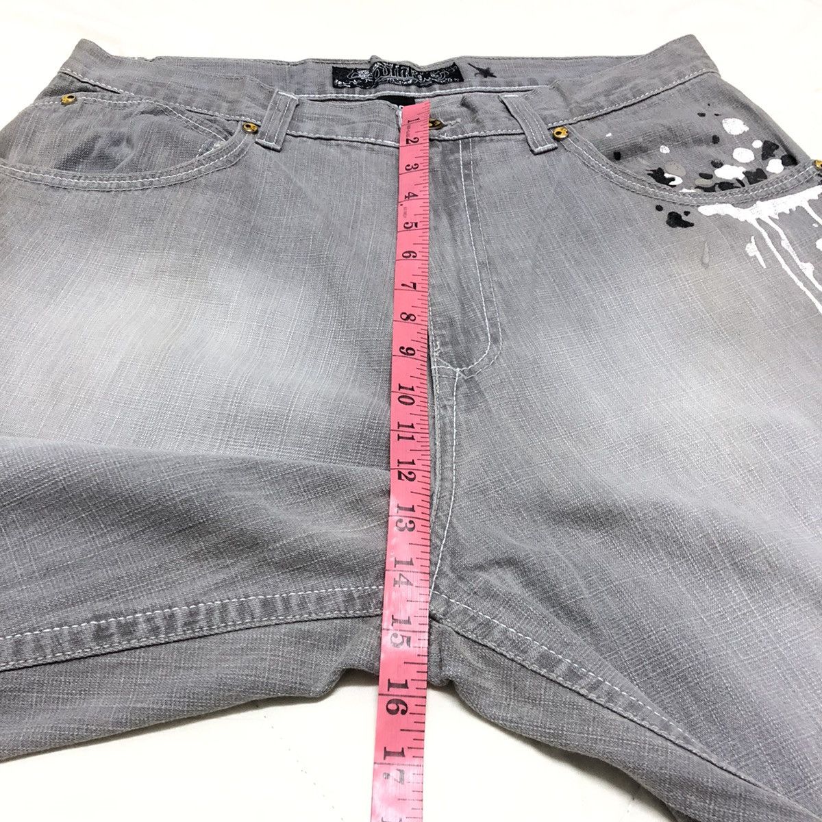 Southpole Vintage Southpole Splash Painter Baggy/Loose Denim Size US 36 / EU 52 - 6 Thumbnail