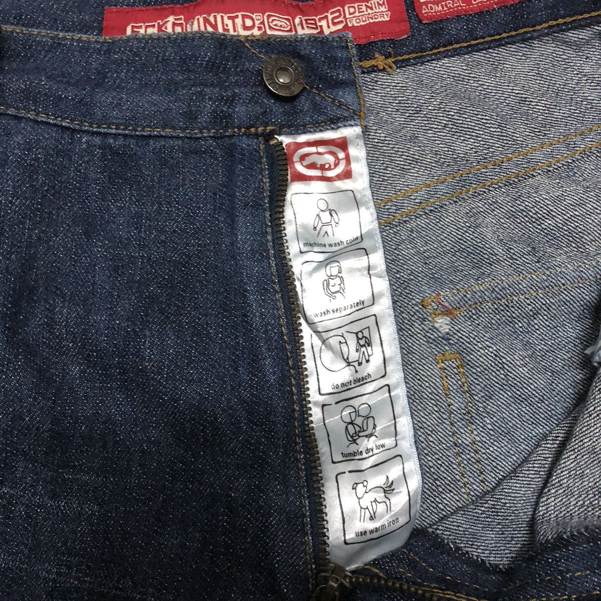 Ecko Unltd. Vintage Ecko Unltd Admiral Cargo Baggy/Loose Denim Size US 36 / EU 52 - 4 Thumbnail