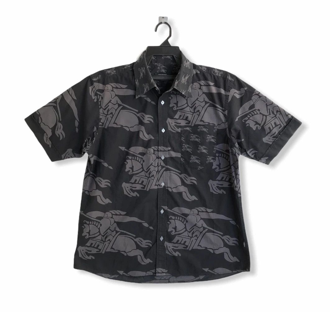 Burberry RARE 🔥BURBERRY BLACK LABEL MONOGRAM LOGO MADE IN JAPAN Size US L / EU 52-54 / 3 - 1 Thumbnail
