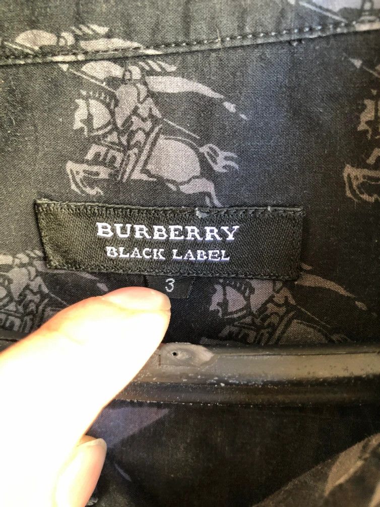 Burberry RARE 🔥BURBERRY BLACK LABEL MONOGRAM LOGO MADE IN JAPAN Size US L / EU 52-54 / 3 - 6 Thumbnail