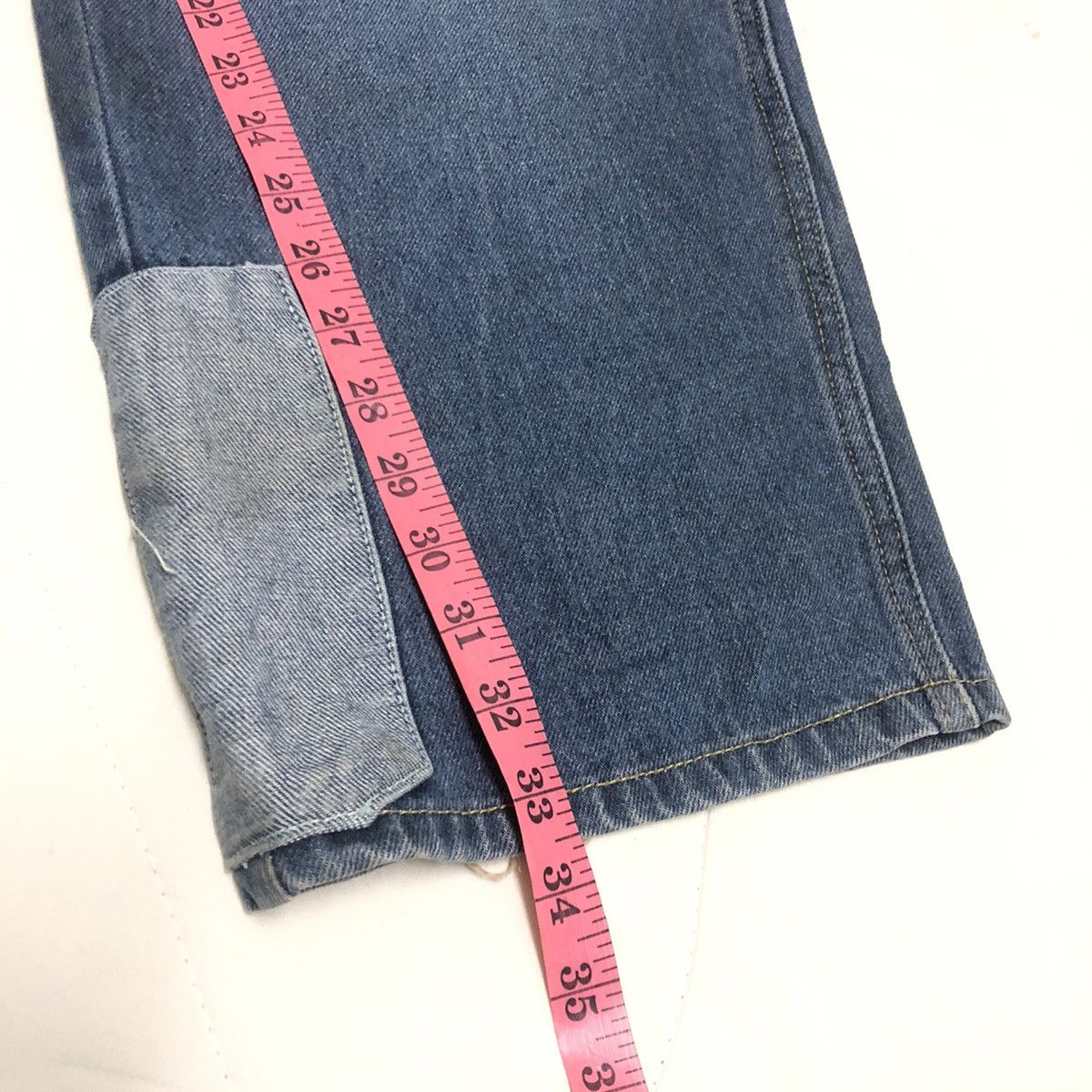 Fubu Vintage Fubu X Fat Albert Patchwork Boro Baggy Denim Size US 34 / EU 50 - 10 Thumbnail