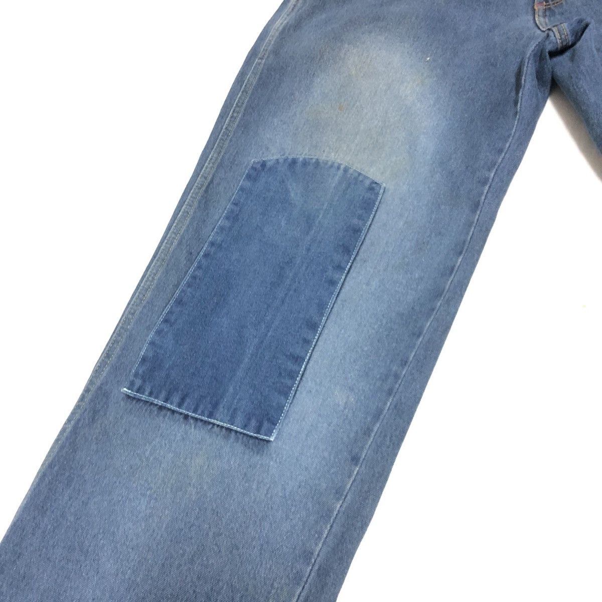 Fubu Vintage Fubu X Fat Albert Patchwork Boro Baggy Denim Size US 34 / EU 50 - 6 Thumbnail