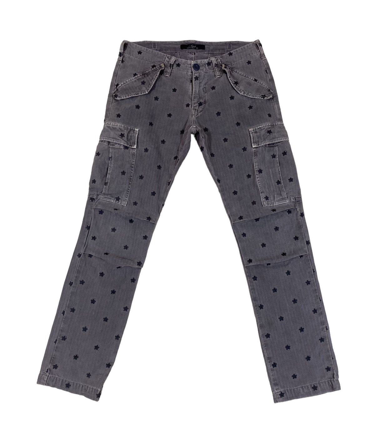 Japanese Brand × TMT T.M.T Japan Cargo Star All over Slim fit Pant Size US 31 - 1 Thumbnail