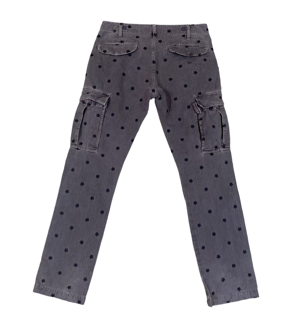Japanese Brand × TMT T.M.T Japan Cargo Star All over Slim fit Pant Size US 31 - 15 Thumbnail