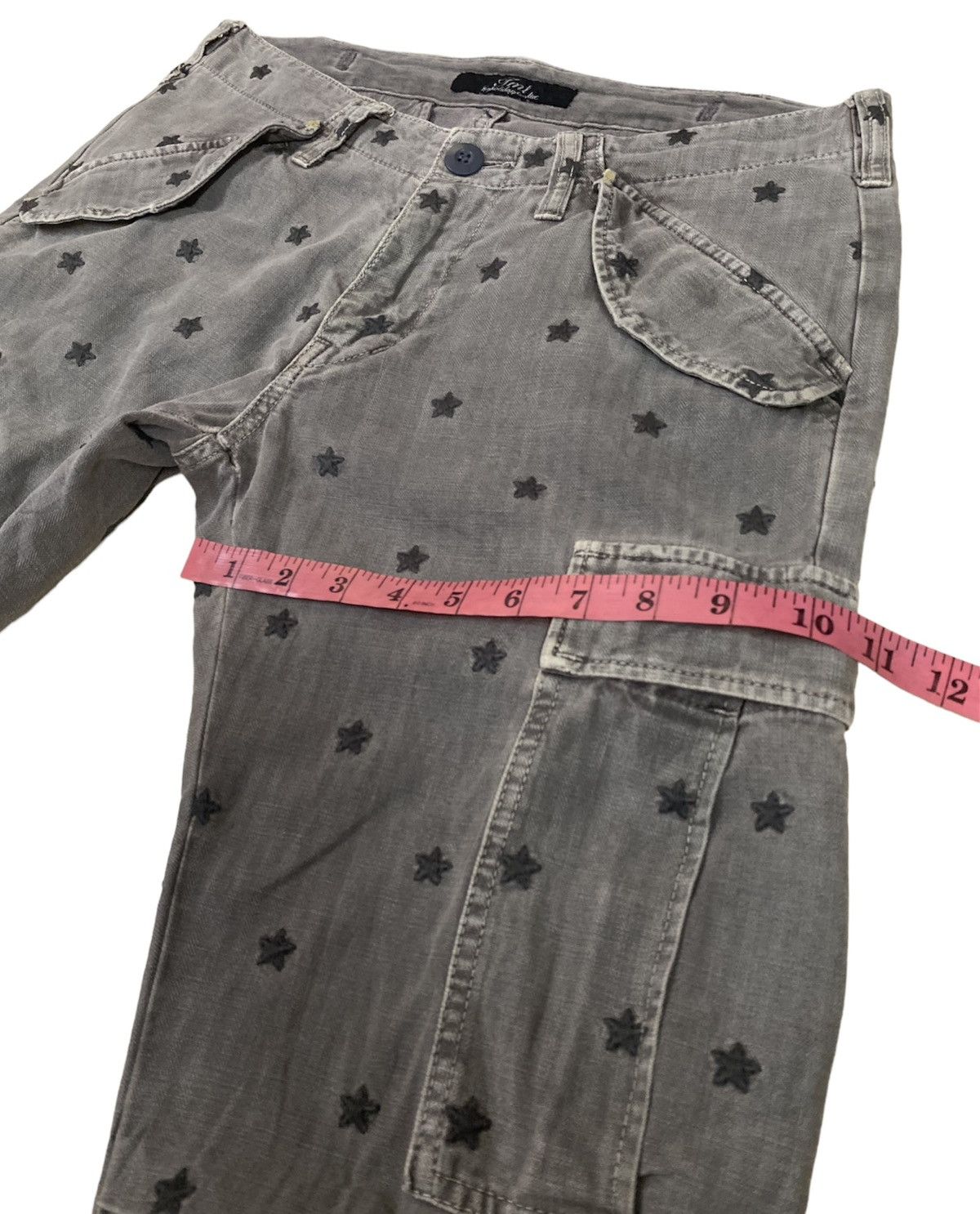 Japanese Brand × TMT T.M.T Japan Cargo Star All over Slim fit Pant Size US 31 - 9 Thumbnail
