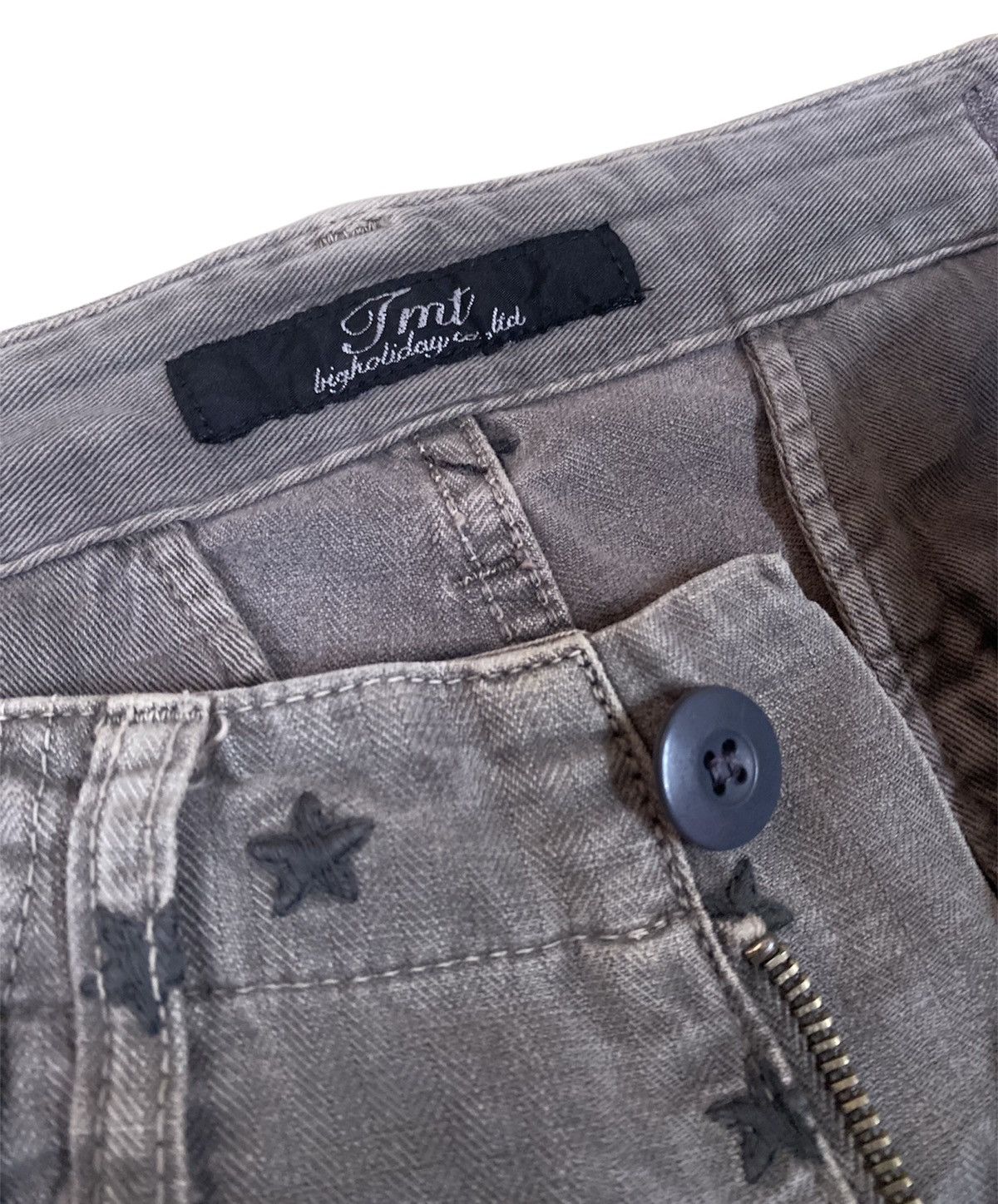 Japanese Brand × TMT T.M.T Japan Cargo Star All over Slim fit Pant Size US 31 - 2 Thumbnail