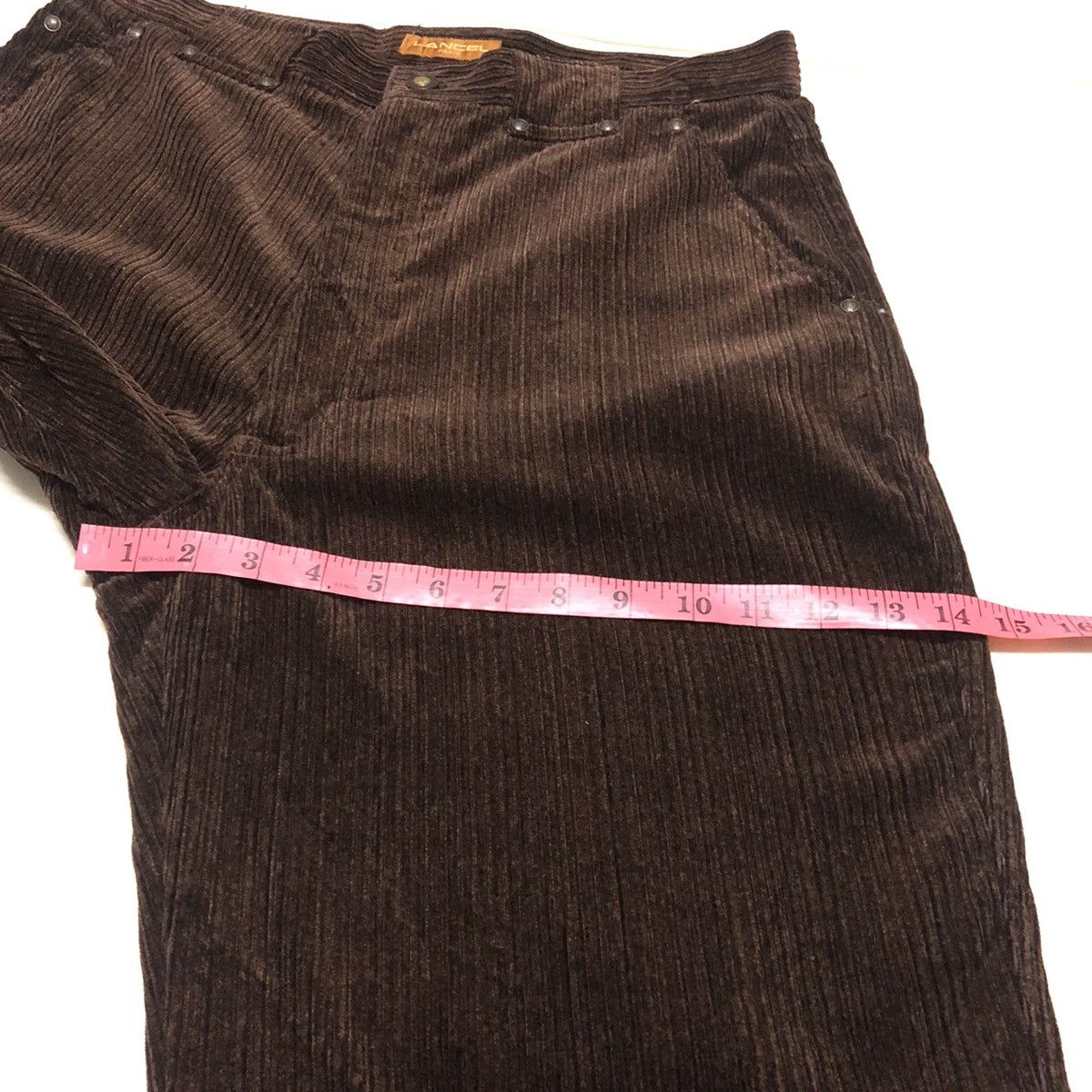 Lancel Vintage Lancel Paris Baggy Corduroy Size US 32 / EU 48 - 8 Thumbnail