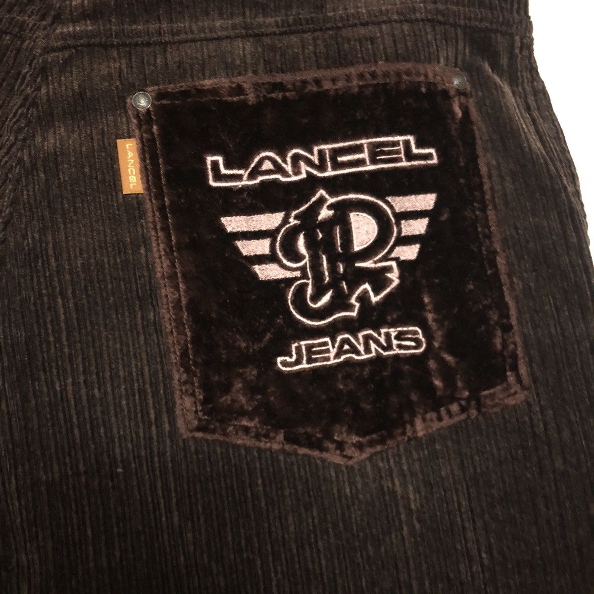 Lancel Vintage Lancel Paris Baggy Corduroy Size US 32 / EU 48 - 14 Thumbnail