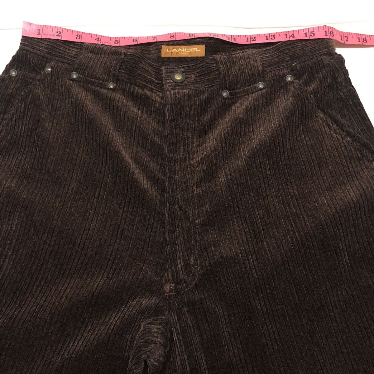 Lancel Vintage Lancel Paris Baggy Corduroy Size US 32 / EU 48 - 6 Thumbnail