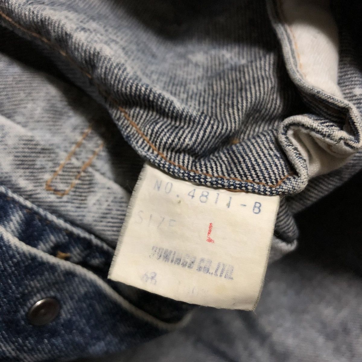 Spellbound Spellbound Japan Acid Wash Type 2 Denim Jacket Size US M / EU 48-50 / 2 - 3 Thumbnail
