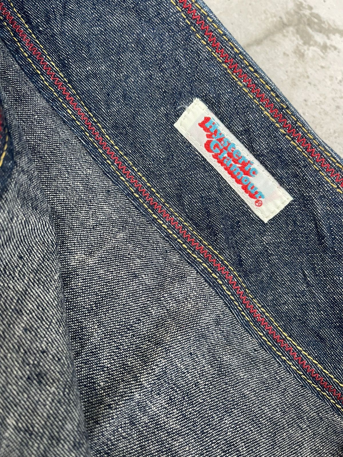 Hysteric Glamour Steals🔥Hysteric Glamour Art Sexy Mini Denim Skirt Size 27" / US 4 / IT 40 - 9 Thumbnail