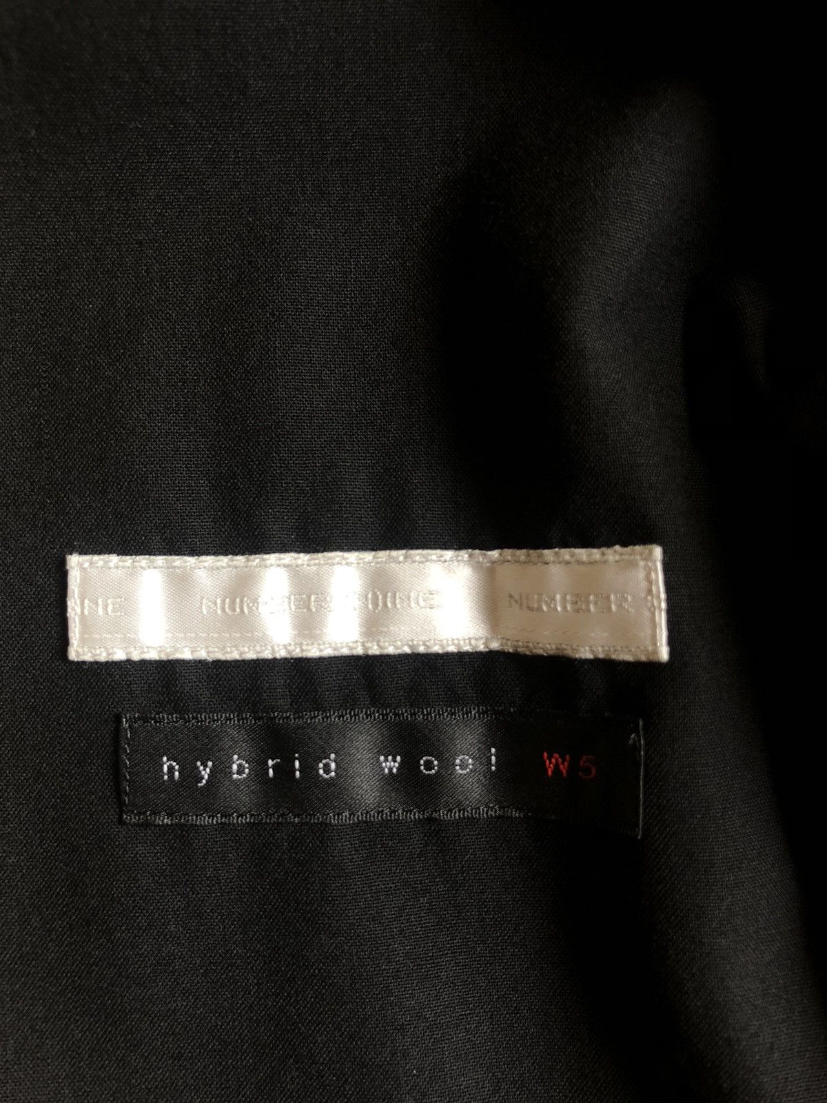 Number (N)ine GRAIL🔥NN Miyashita Era Minimal Wool Hybrid Bomber Size US M / EU 48-50 / 2 - 9 Thumbnail
