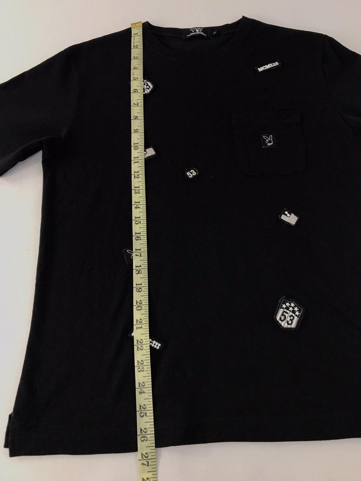 Playboy Playboy Collection Singgle Pocket Pacthes Design Tee Size US M / EU 48-50 / 2 - 9 Thumbnail