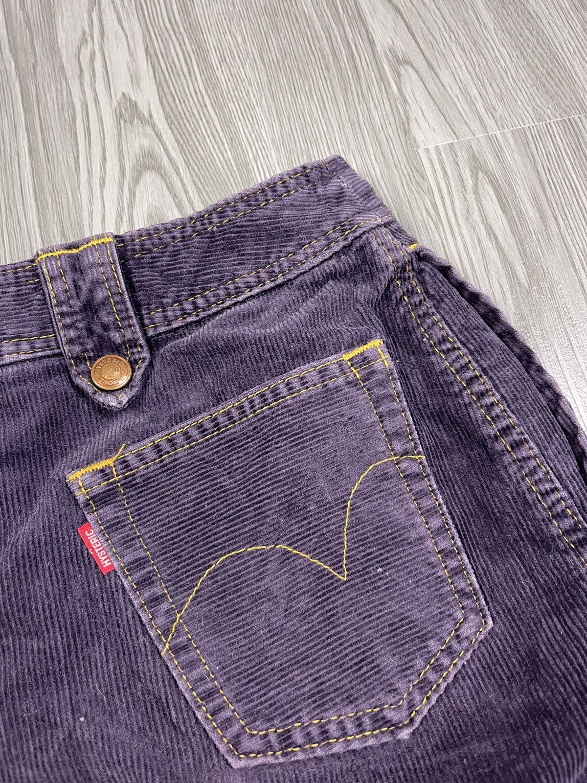 Hysteric Glamour Hysteric Glamour in purple cudroy middle button wrap skirt Size 29" - 5 Thumbnail