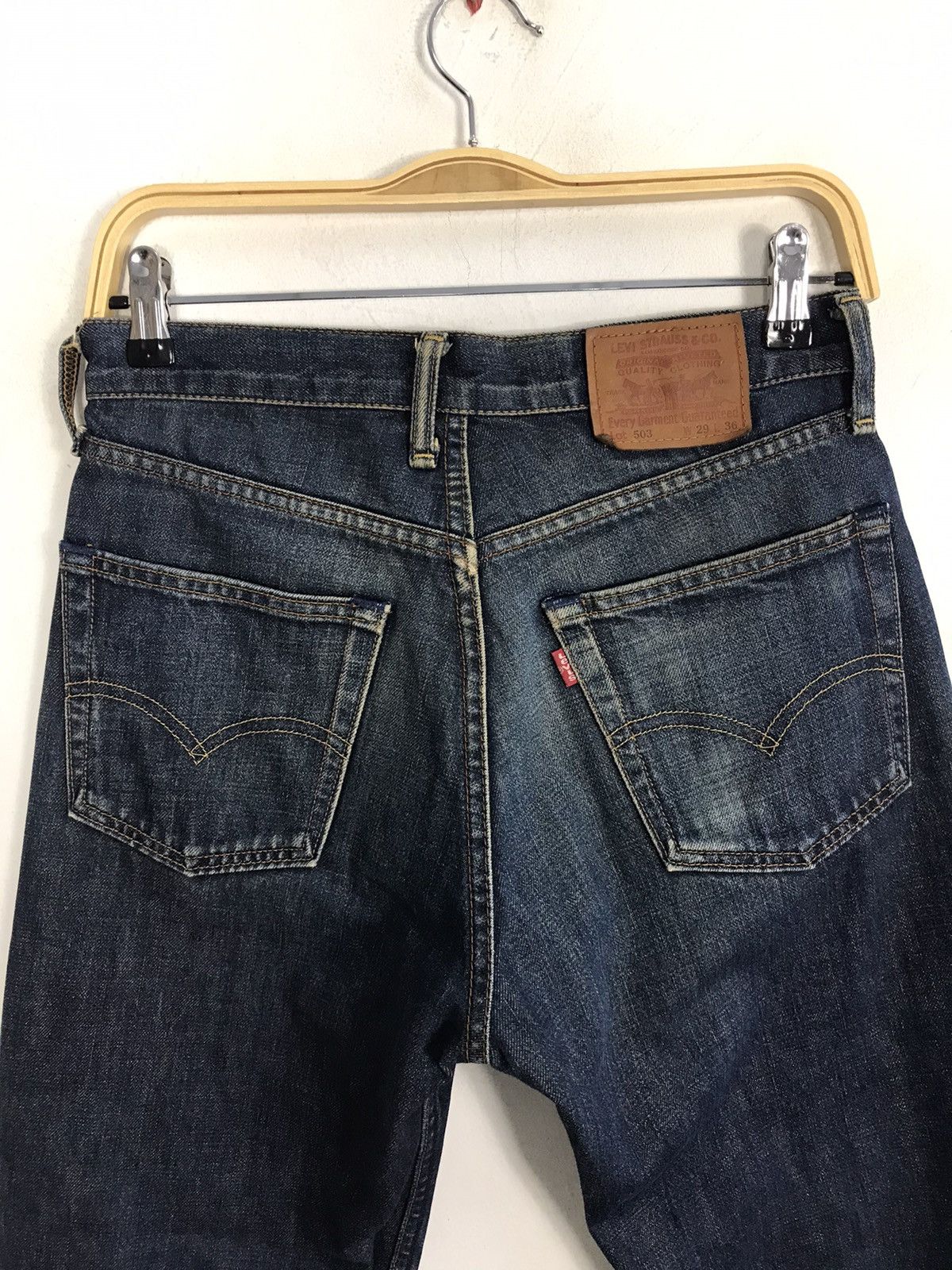 Japanese Brand × Levi's × Vintage Vintage Levi’s Lot 503 Distressed Denim Style Size US 29 - 11 Thumbnail