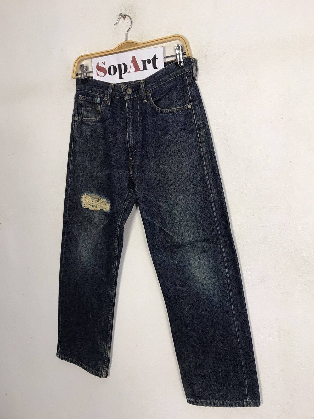 Japanese Brand × Levi's × Vintage Vintage Levi’s Lot 503 Distressed Denim Style Size US 29 - 4 Thumbnail
