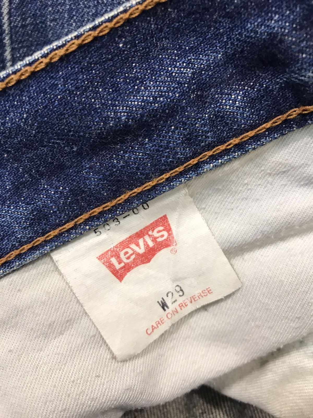 Japanese Brand × Levi's × Vintage Vintage Levi’s Lot 503 Distressed Denim Style Size US 29 - 16 Thumbnail