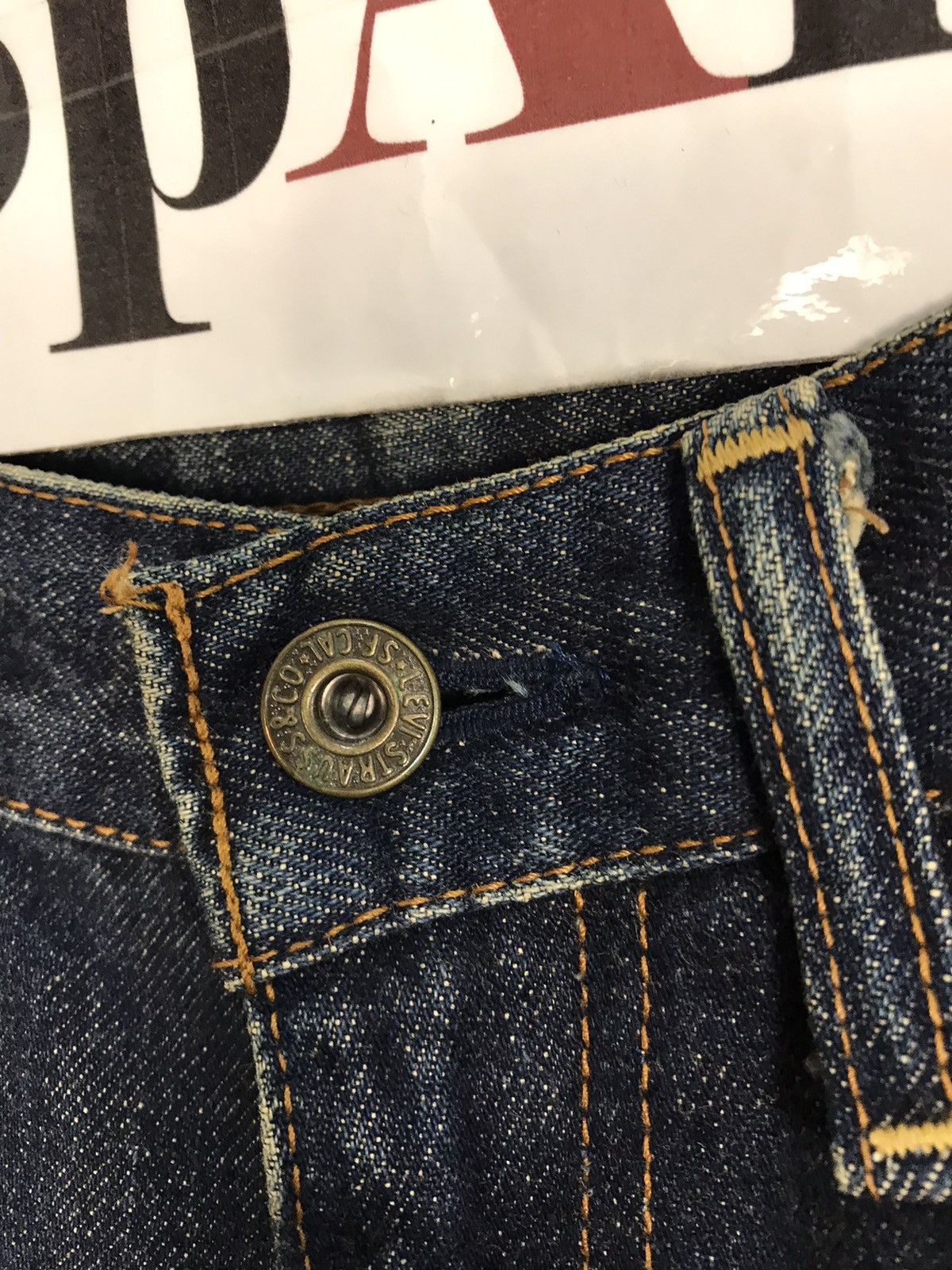 Japanese Brand × Levi's × Vintage Vintage Levi’s Lot 503 Distressed Denim Style Size US 29 - 9 Thumbnail