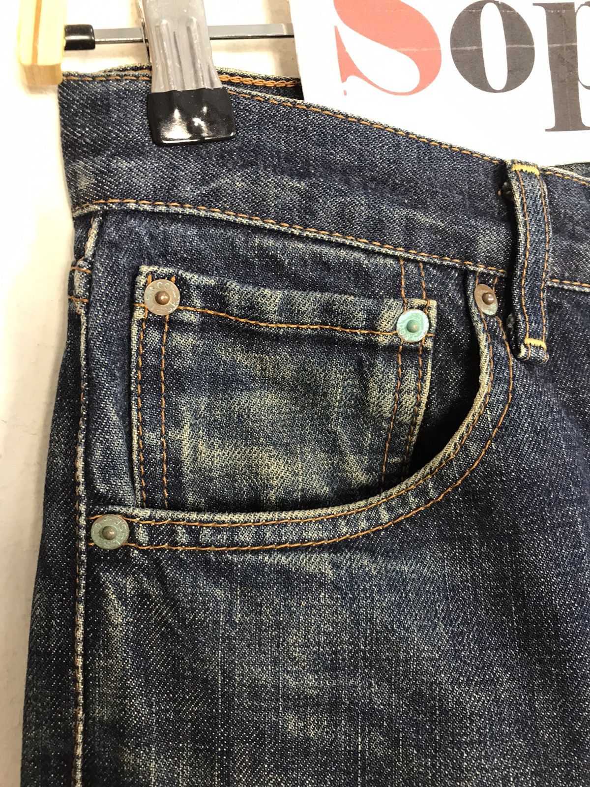 Japanese Brand × Levi's × Vintage Vintage Levi’s Lot 503 Distressed Denim Style Size US 29 - 8 Thumbnail