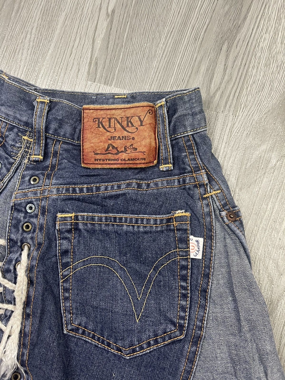 Hysteric Glamour Hysteric Glamour Kinky Rope detailed Denim Skirt Size 26" / US 2 / IT 38 - 5 Thumbnail