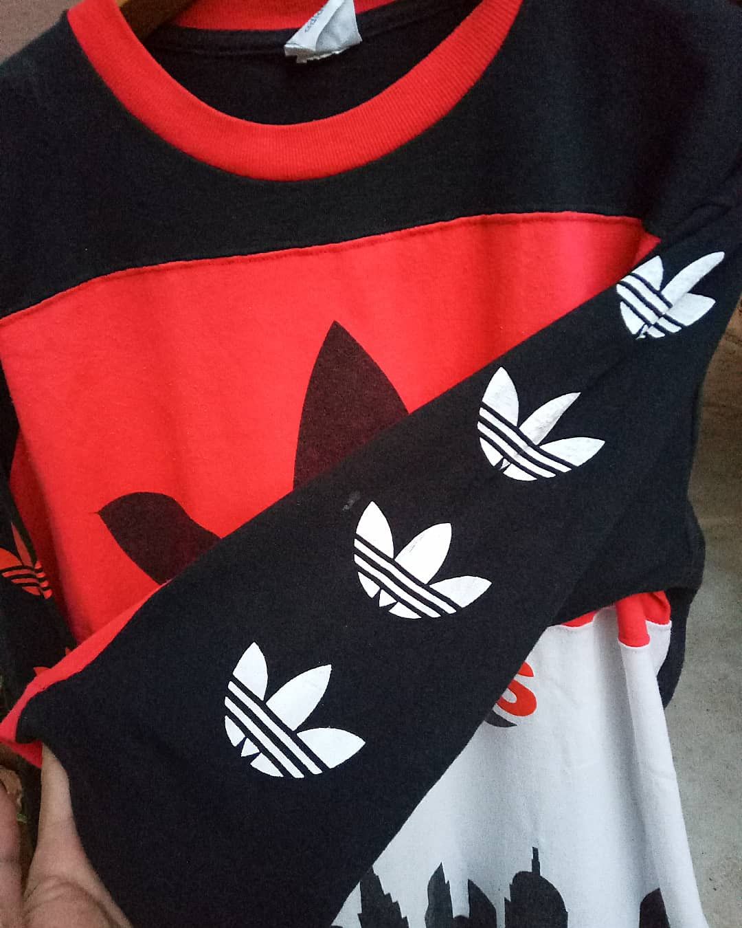Adidas Vintage 90s Adidas Run Dmc bands hiphop raptees Size US XL / EU 56 / 4 - 7 Thumbnail