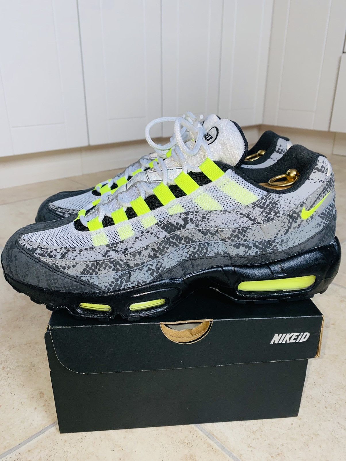 NikeLab Air Max 95 🆔 Snakeskin Neon Tn