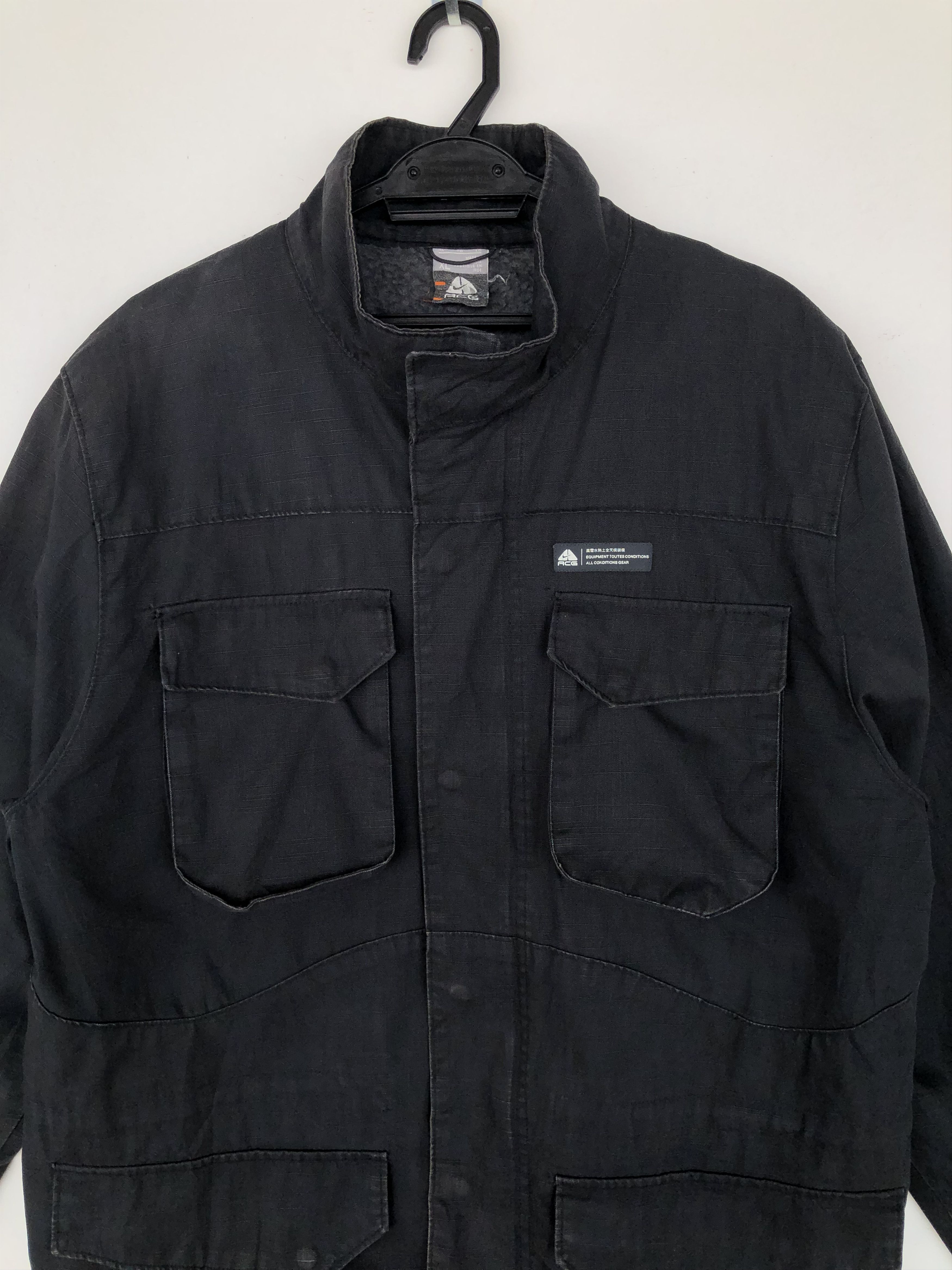 Nike ACG RARE🔥 ACG 4-POCKETS CRACK ART TACTICAL SURVIVAL JACKET Size US XL / EU 56 / 4 - 6 Thumbnail