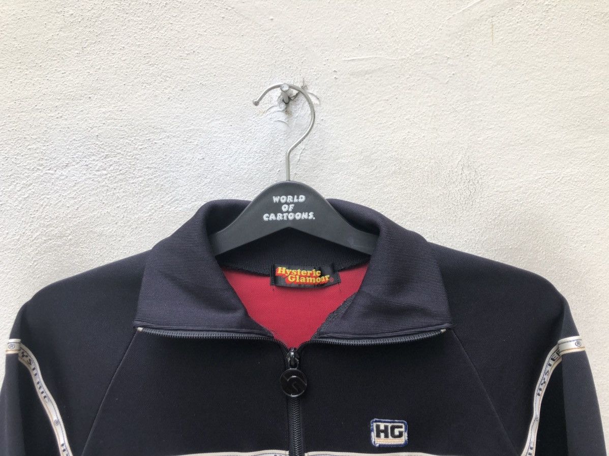 Hysteric Glamour Vintage 90s Hysteric Glamour Dark Blue Track Top Sweater Size US S / EU 44-46 / 1 - 16 Thumbnail