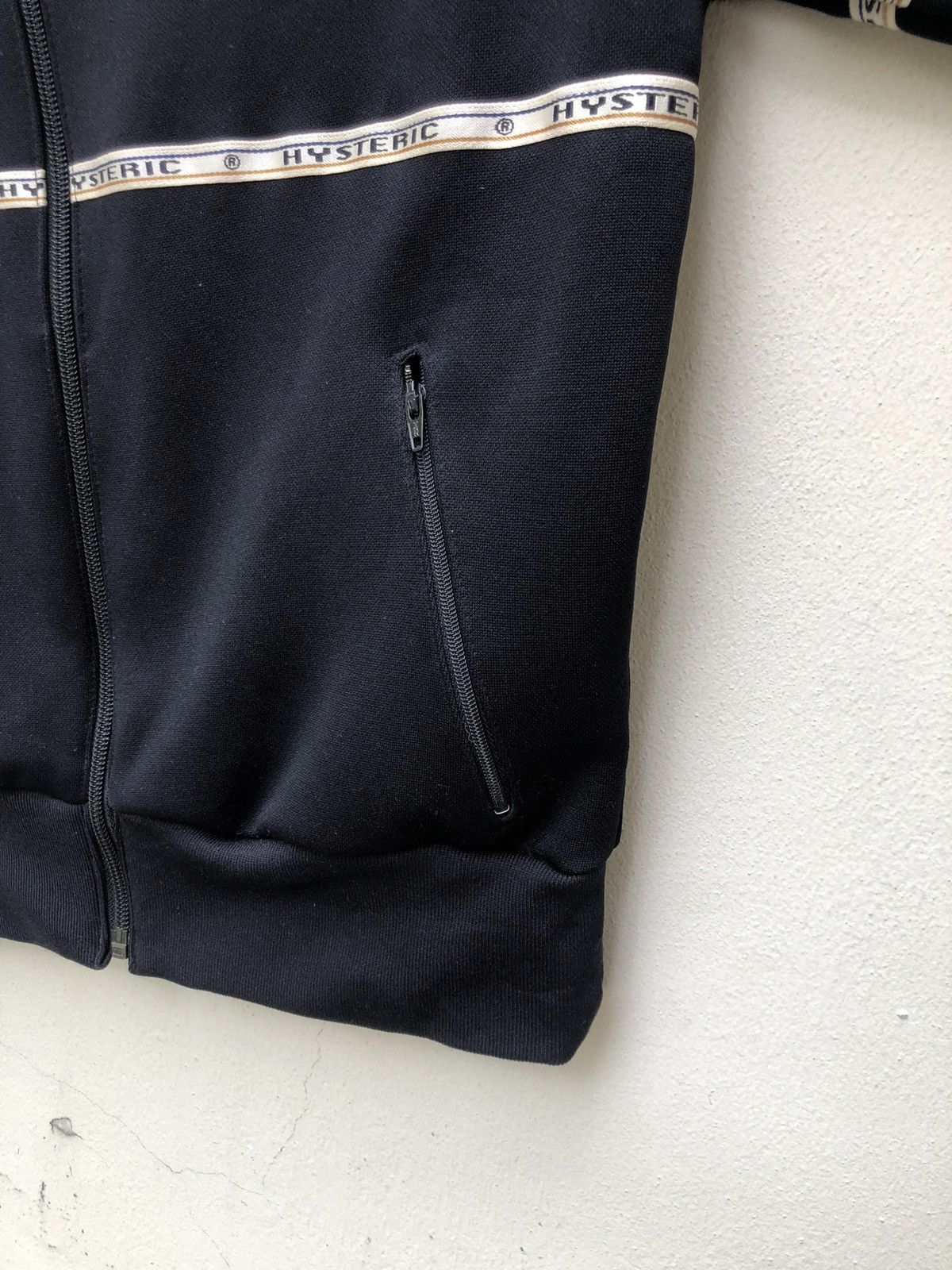 Hysteric Glamour Vintage 90s Hysteric Glamour Dark Blue Track Top Sweater Size US S / EU 44-46 / 1 - 13 Thumbnail