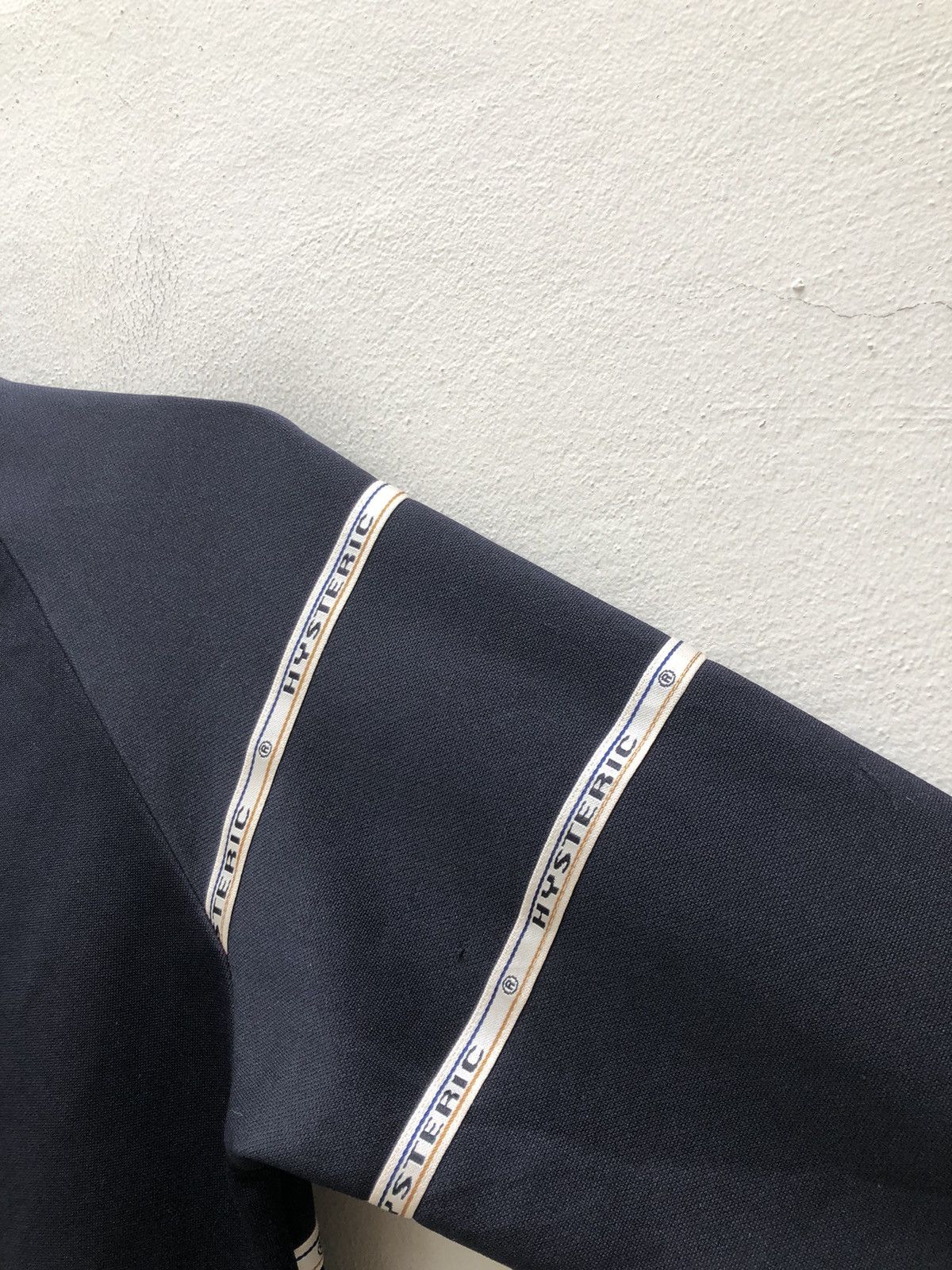 Hysteric Glamour Vintage 90s Hysteric Glamour Dark Blue Track Top Sweater Size US S / EU 44-46 / 1 - 18 Thumbnail