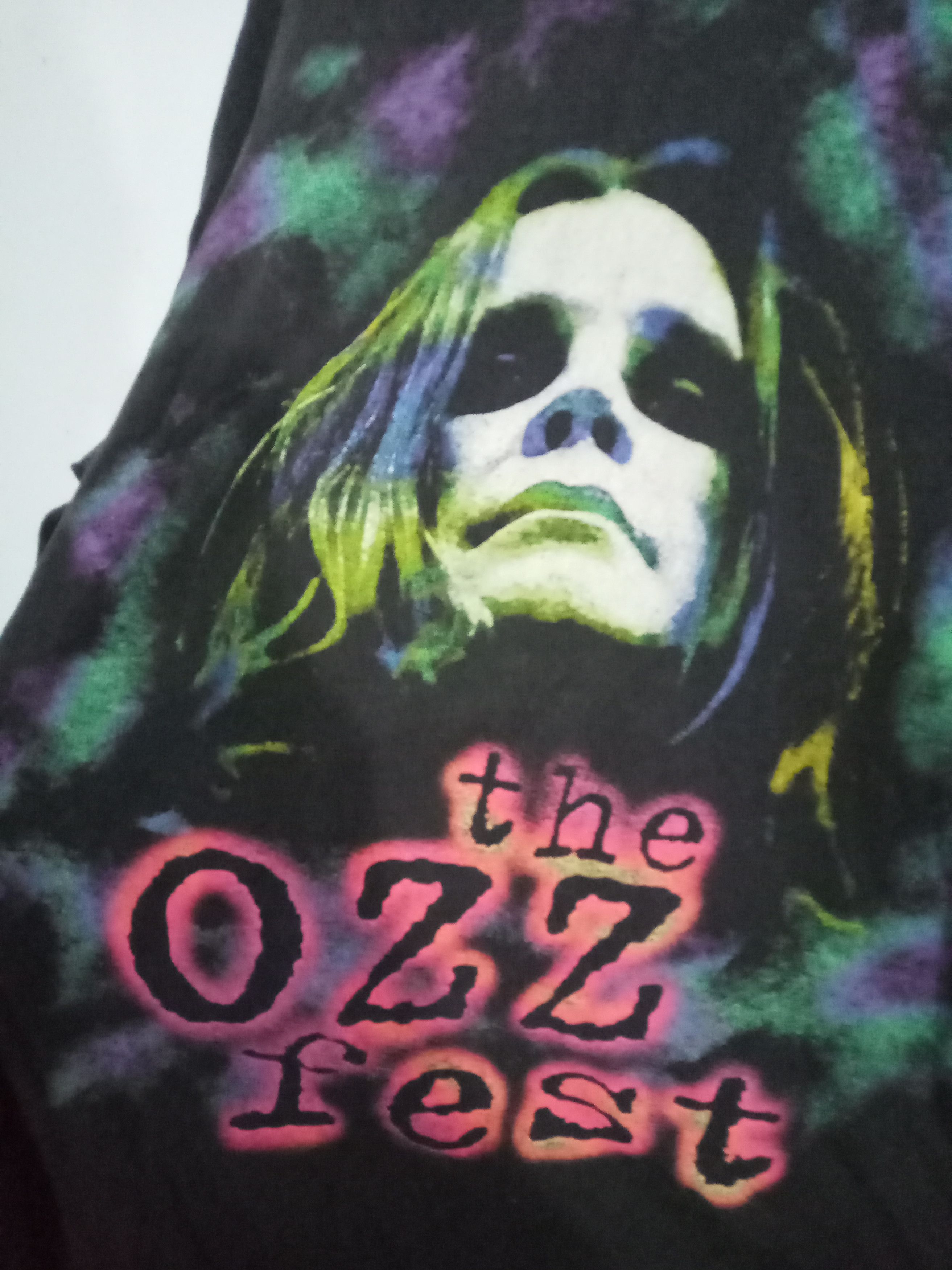 Band Tees vintage 90s Ozzy Osbourne concert fest 1997 distressed Size US XL / EU 56 / 4 - 3 Thumbnail