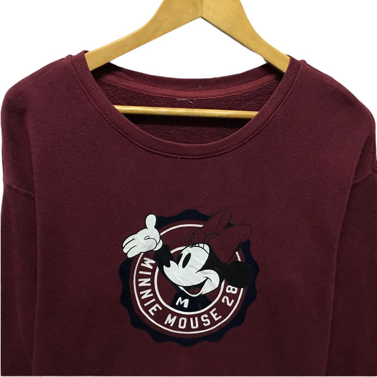 Disney × Mickey Mouse Vintage Minnie Mouse Sweatshirt Crewneck Pullover Jumper Size US M / EU 48-50 / 2 - 2 Thumbnail